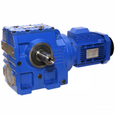 S series Helical worm gear motor for drive power transmission  vertical to horizontal gearbox  gearbox transmission